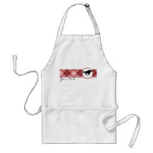 Red Plaid Horse Racing Aprons