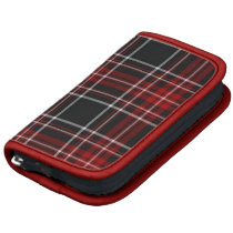 Red Plaid Rickshaw Folio planners
