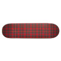 Red Plaid skateboards by Kixodesigns Red Plaid skateboards
