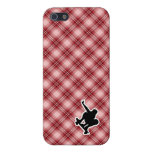 Red Plaid Skateboarding iPhone 5 Cover