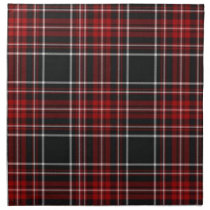Red Plaid/Tartan Napkins napkins
