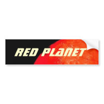 Red Planet Rising bumper stickers by red_planet Red Planet Rising bumper stickers