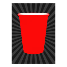 red plastic cup announcement