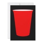 red plastic cup announcement