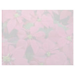 Red poinsettia flowers custom letterhead