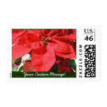 Red Poinsettias 1 stamps