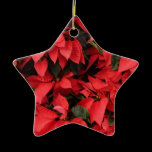 Red Poinsettias Ornament