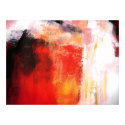 Red Polar - Abstract Art Poster posters