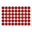 Red Polka Dots on White