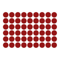 Red Polka Dots on White posters