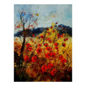 Red poppies in Provence 450108 posters by pledent Red poppies in Provence 450108 posters