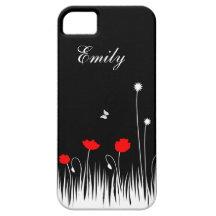 Red Poppies iPhone 5 Case iPhone 5 Cover