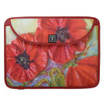 Red Poppies Macbook Pro Sleeve
