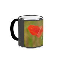 Red Poppies, Mohnblumen Mug