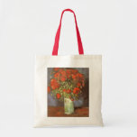 Red Poppies Vincent van Gogh Vintage Impressionism Canvas Bag