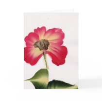 RED POPPY Card