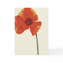 Red Poppy cards