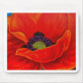 Red Poppy Flower Painting - Multi Mouse Mats