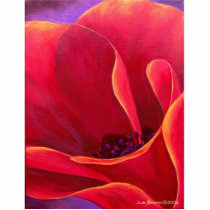 Red Poppy Flower Painting - Multi photo sculptures