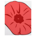 Red Poppy Customized Letterhead