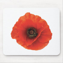 Red Poppy Mouse Pad