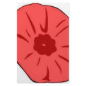 Red Poppy stationery by pollop Red Poppy stationery