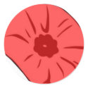 Red Poppy stickers by pollop Red Poppy stickers