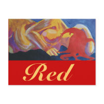 Red postcards