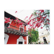 Red postcards