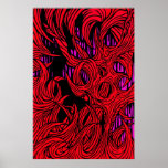 red poster posters