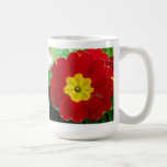 Red Primrose Mug mugs