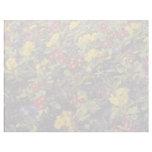 Red Primroses flowers Personalized Letterhead