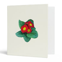 Red Primroses binders