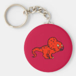 Red Protoceratops Keychains