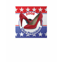Red Pumps for VP t-shirts by spacedust Red Pumps for VP t-shirts