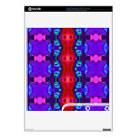 Red Purple colorful ribbon design PS3 Slim Decal