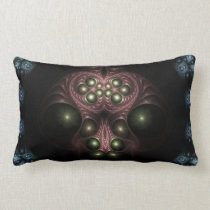 Red Queen Fractal American MoJo Pillows pillows