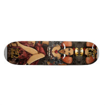Red Queen Skateboard Skidone skateboards