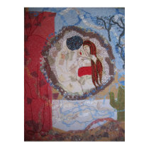 Red Rabbit Print by meltedrachel Red Rabbit Print