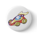 Red Race Car buttons by toddlersplace Red Race Car buttons