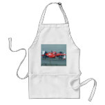 Red Racing Car Apron