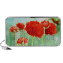 Red Ranunculus Flowers speakers