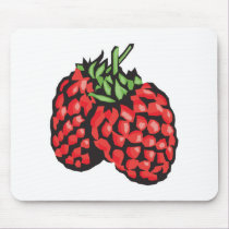 red raspberries mousepads by doonidesigns red raspberries mousepads