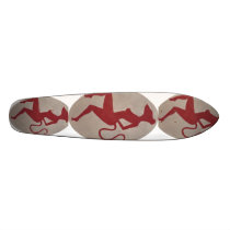 Red Rat SkateBoard by agotlieb Red Rat SkateBoard