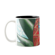 Red Raven mugs by arteology Red Raven mugs