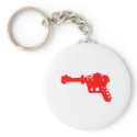 Red raygun keychains