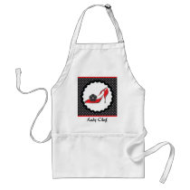 Red Red Heels Apron