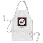 Red Red Heels aprons
