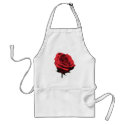 Red, Red Rose Aprons apron