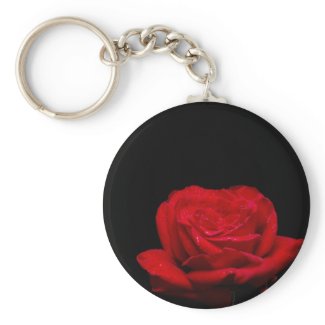 Red Red Rose Key Chain